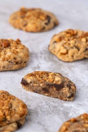 Cookie au beurre de cacahuètes et pépites de chocolat