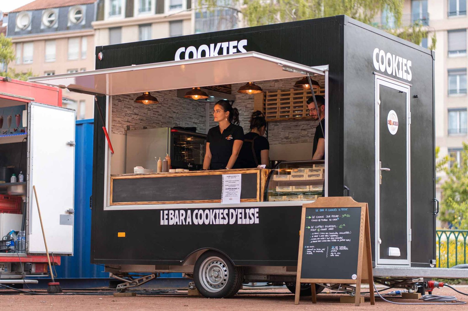 Foodtruck à cookies gourmands et sur mesure pour les événements